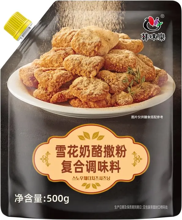 雪花奶酪撒粉
