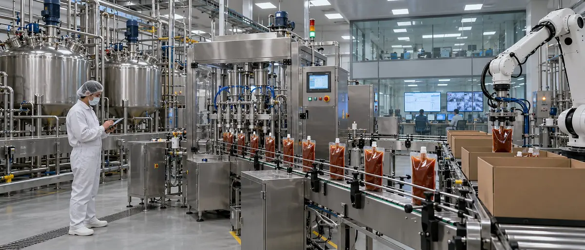 Production line in Weihai