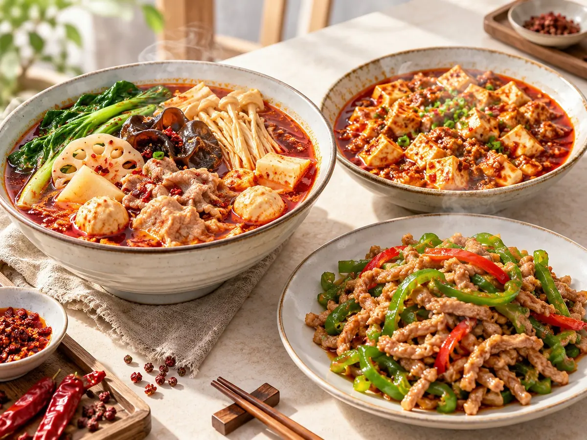 Chinese dishes
