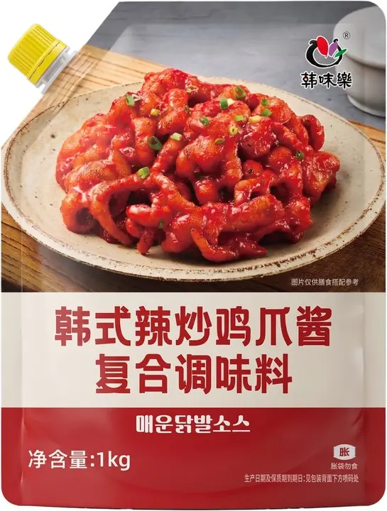 韩式辣炒鸡爪酱