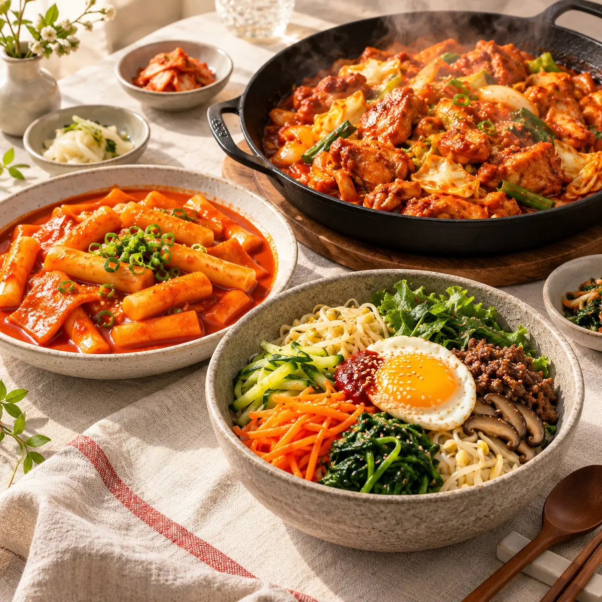 Korean dishes
